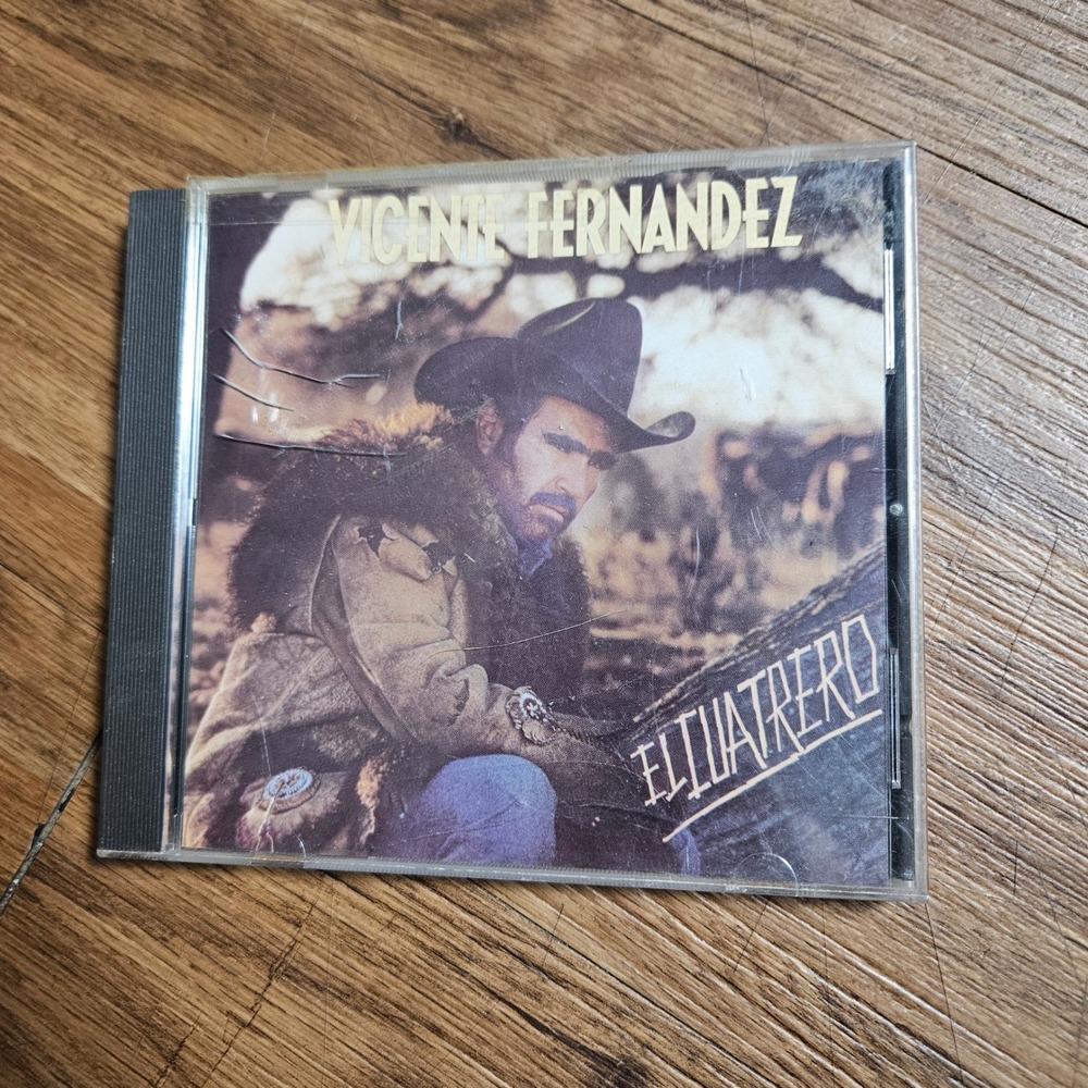 Vicente Fernandez – El Cuatrero CD CBS 1989 CDA-80188 Latin Ranchera Chente